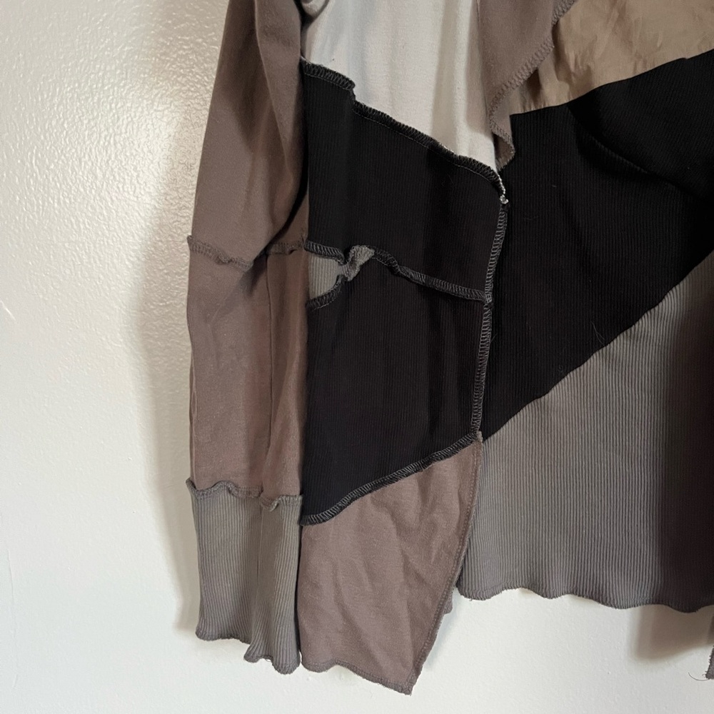 Multicolor Patchwork Cardigan - Picture 2 of 4